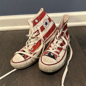 American Flag Converse